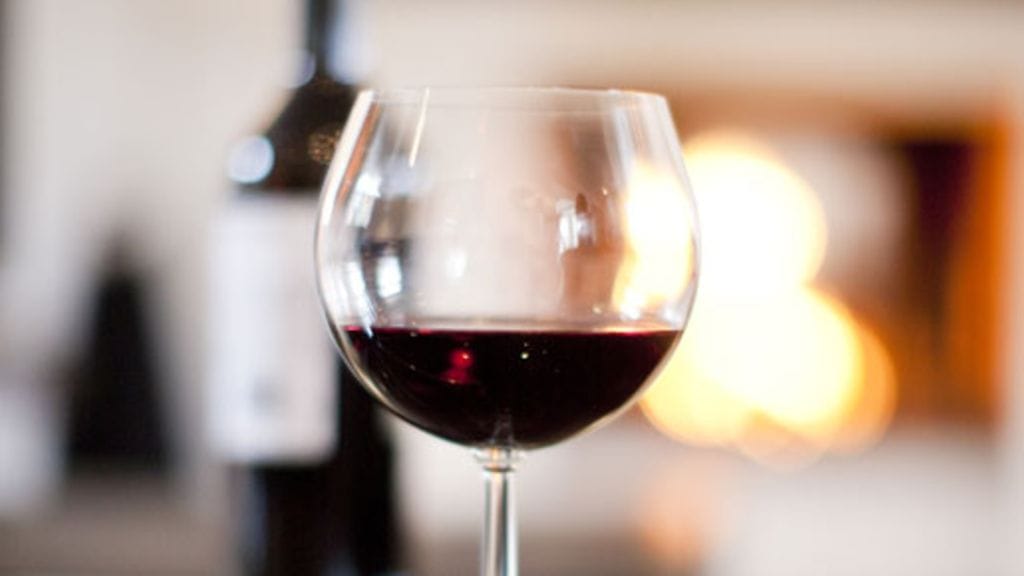Punaviini on alkoholijuomien keveimmästä päästä.