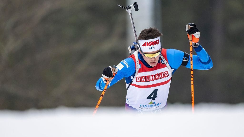 Jimi Klemettinen debytoi ampumahiihdon MM-kisoissa Suomen miesten viestijoukkueessa.