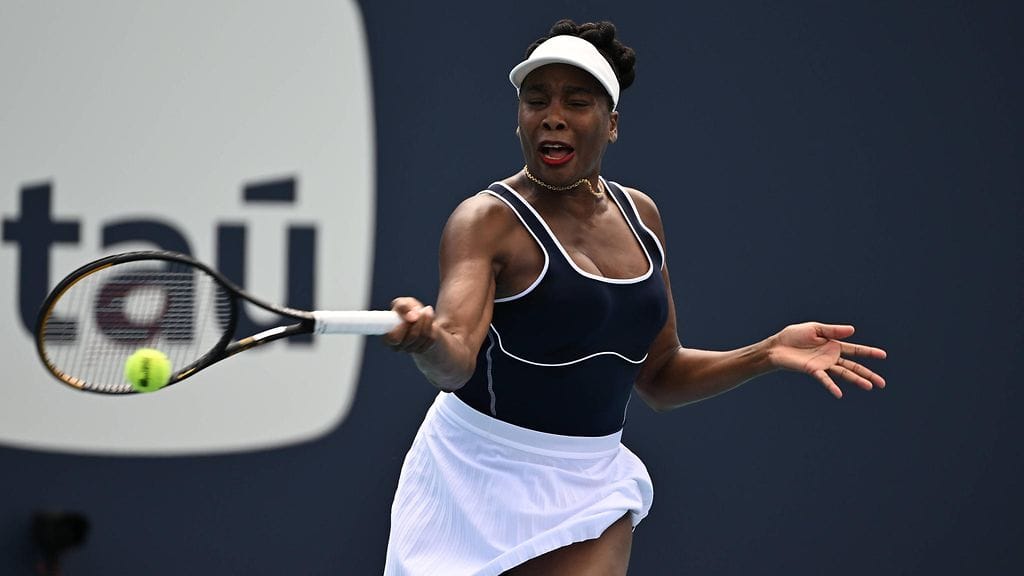 Venus Williams osallistui viime vuonna kahteen turnaukseen.