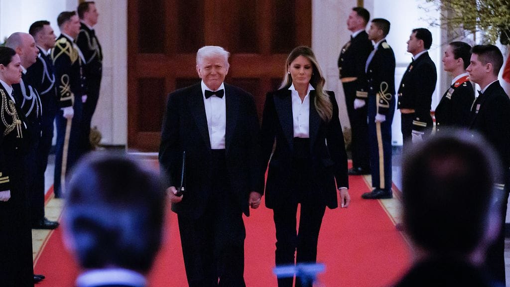 Donald & Melania Trump edustivat jälleen yhdessä.