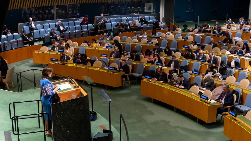 Yhdysvallat äänesti päätöslauselmaa vastaan. Vastaan äänestäneiden joukossa oli myös Venäjä.