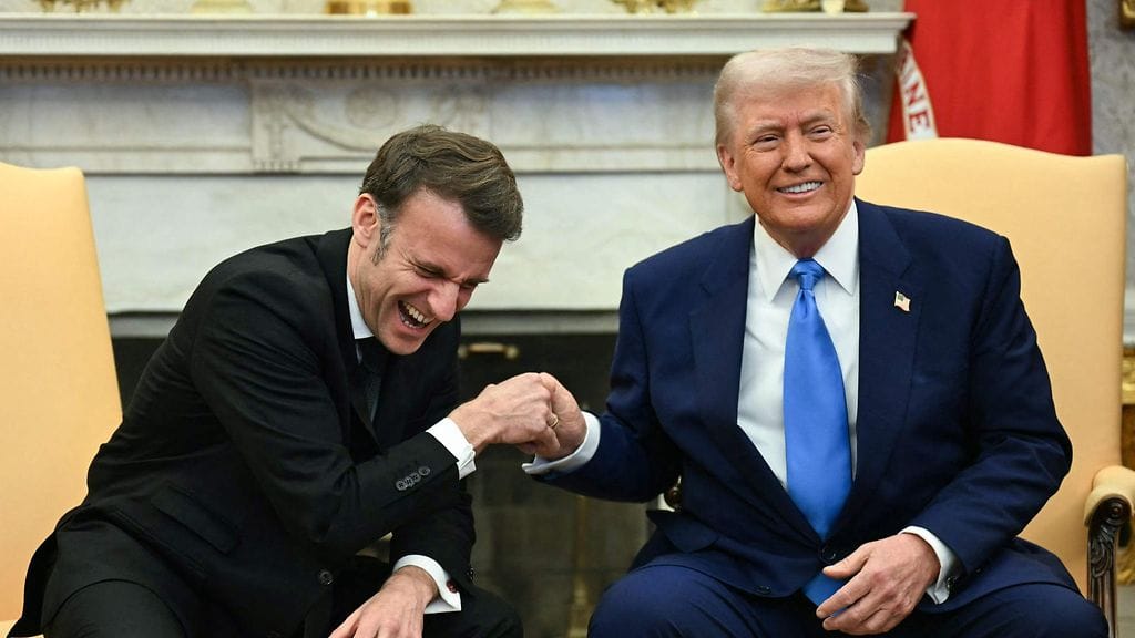 LK 147877855 Macron ja Trump