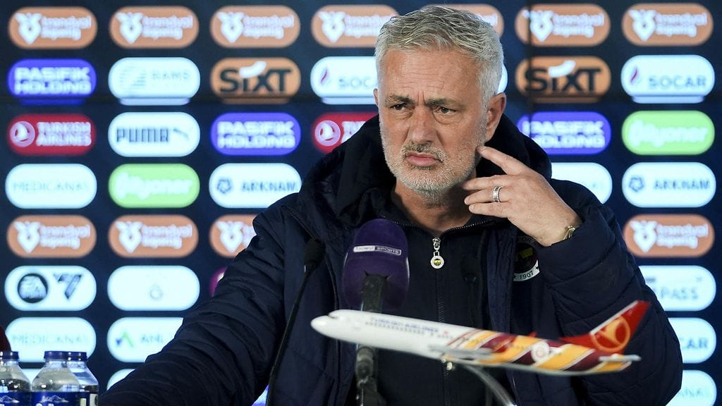 Jose Mourinho joutui taas median prässiin.