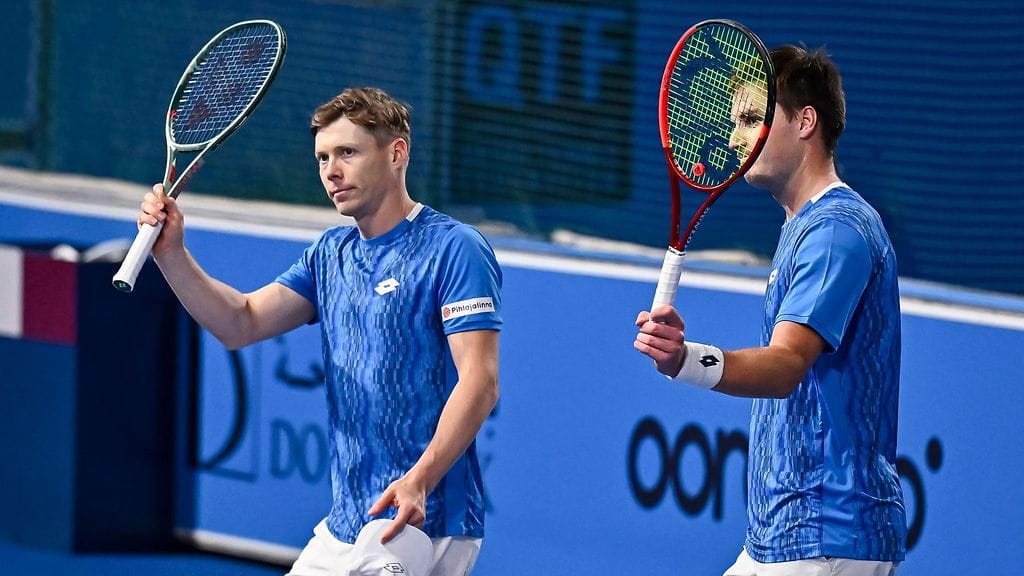 Harri Heliövaara ja Henry Patten.