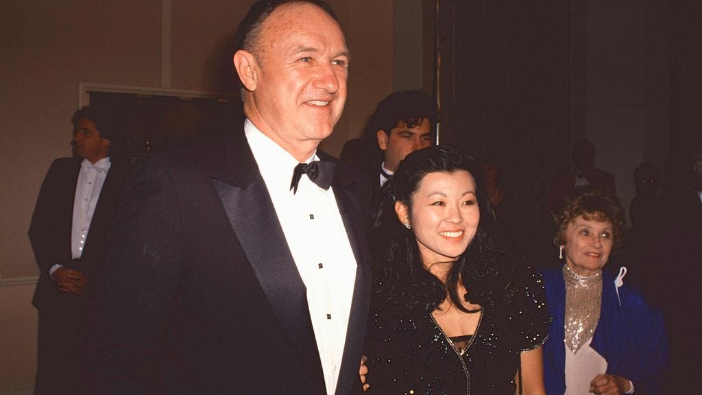 Gene Hackman ja Betsy Arakawa tammikuussa 1989.
