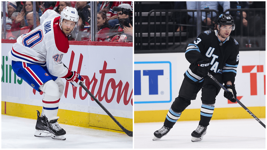 Joel Armia (vas.) ja Matias Maccelli (oik.) ovat pyörineet siirtospekulaatioiden kohteena.