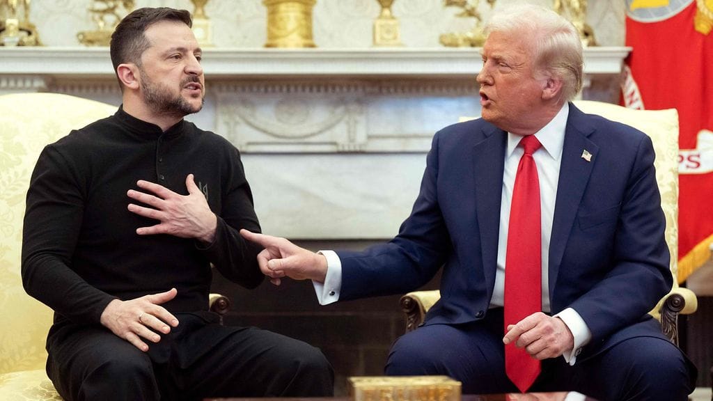 Yhdysvaltain presidentti Donald Trump ja Ukrainan presidentti Volodymyr Zelenskyi tapasivat perjantai-iltana Valkoisessa talossa.