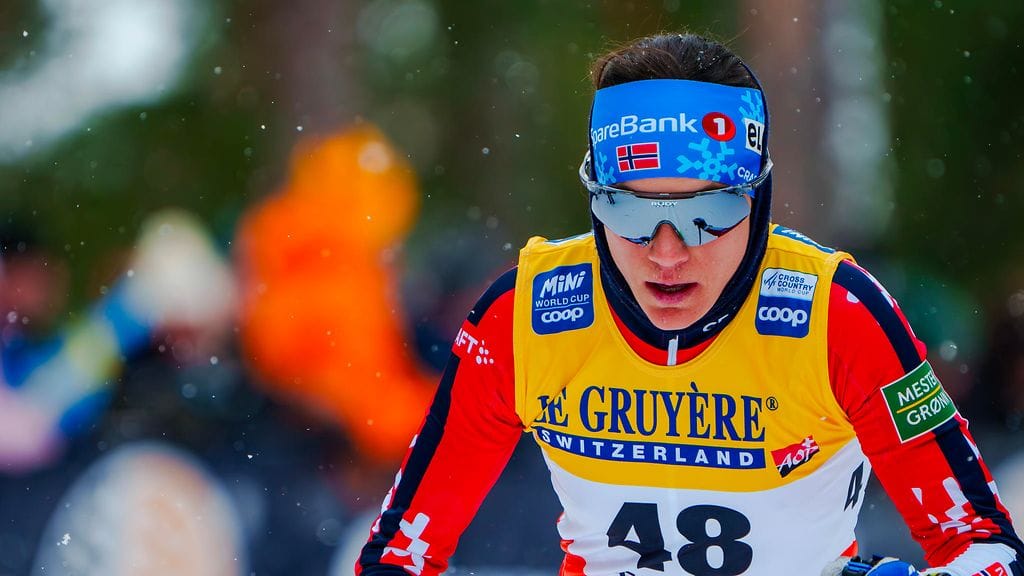 Heidi Weng puhkesi perjantaina kyyneliin.
