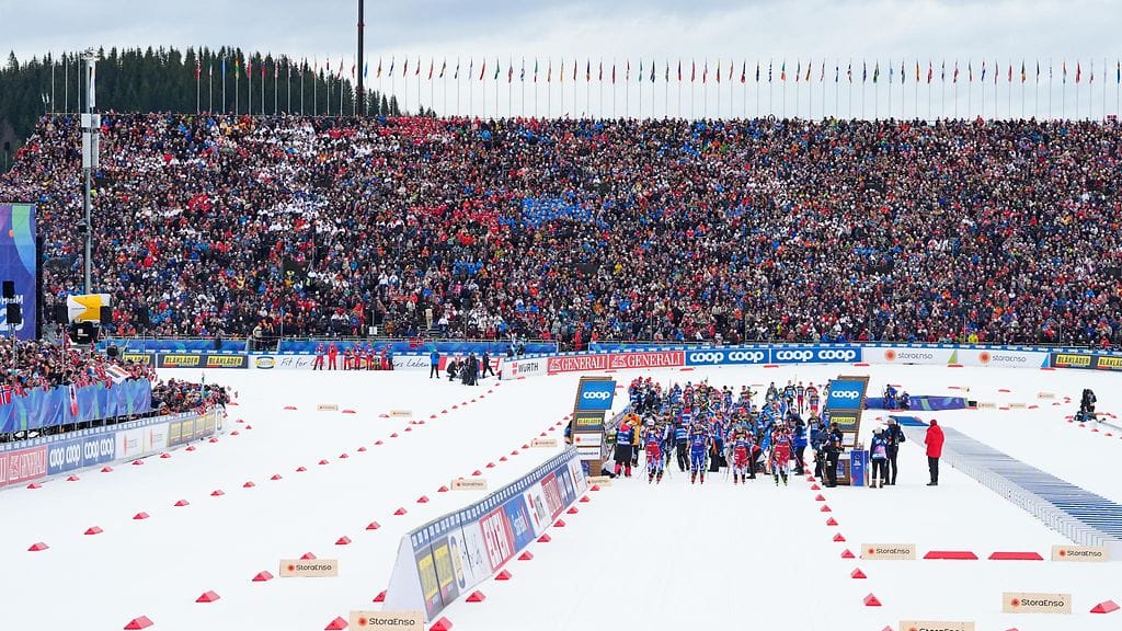 Trondheimissa on ollut koko kisaviikon lämmintä säätä, mutta nyt olosuhteet ovat menneet todella hurjiksi.
