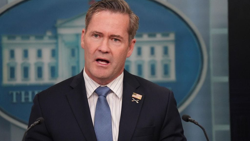 Yhdysvaltain kansallisen turvallisuuden neuvonantaja Mike Waltz. Kuvituskuva.