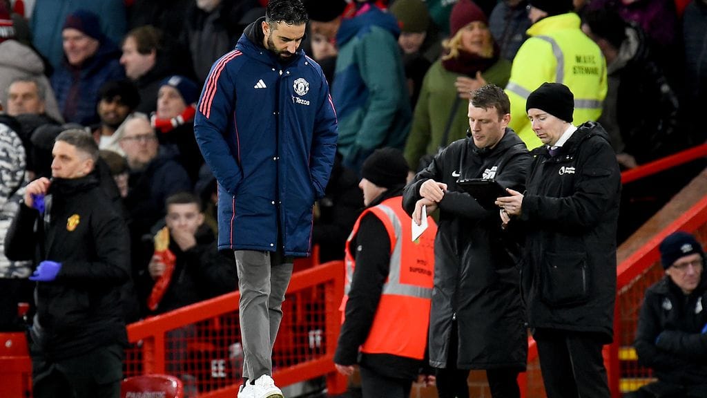 Manchester Unitedin manageri Ruben Amorim.