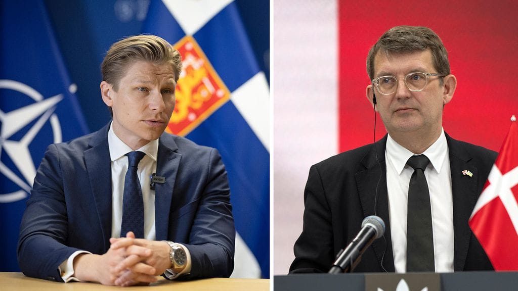 Tanskan puolustusministeri Troels Lund Poulsen (oik.) vierailee Suomessa ja tapaa puolustusministeri Antti Häkkäsen (kok.).