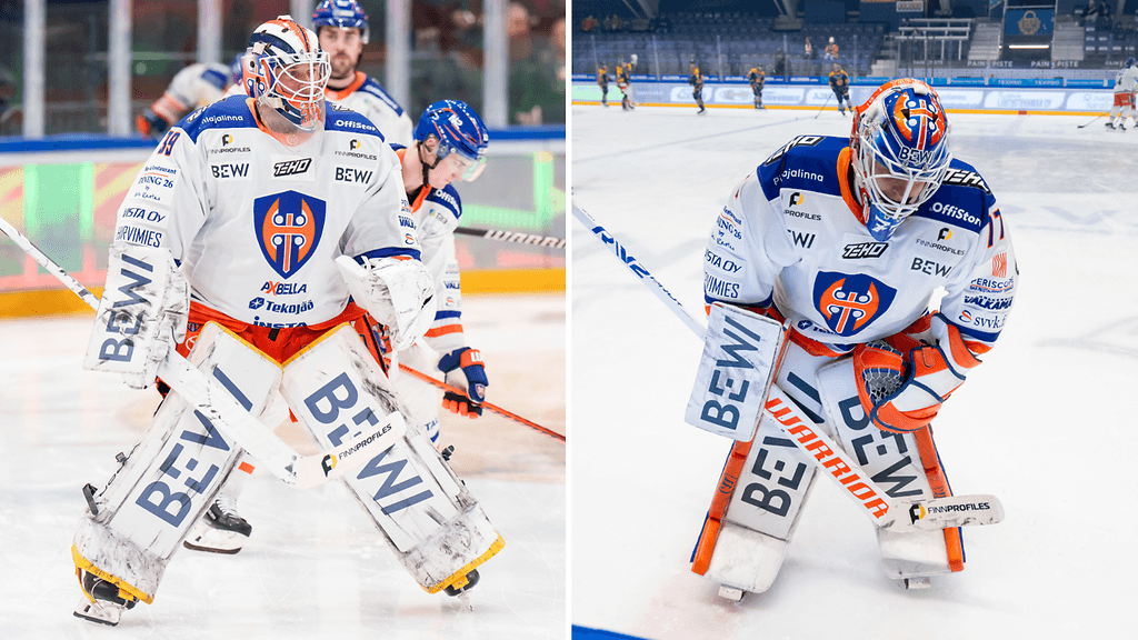 Filip Lindberg (vas.) ja Juha Metsola.