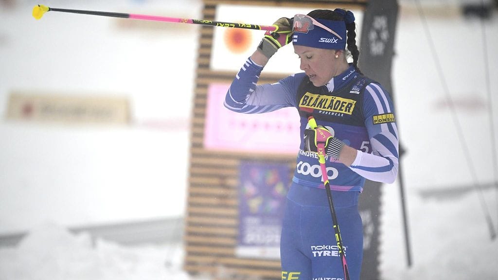 Kerttu Niskanen pettyi avausmatkallaan Trondheimissa tiistaina.