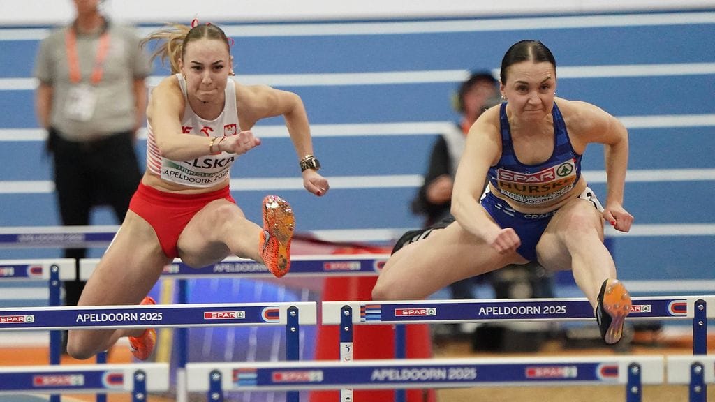 Reetta Hurske (oikealla) oli EM-finaalin viides.