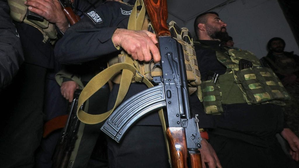 Syyrian uuden hallinnon turvallisuusjoukkoja 2. maaliskuuta. Kuvituskuva.