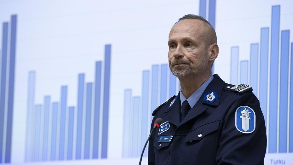 Rikoskomisario Jari Taponen 14. maaliskuuta 2023.