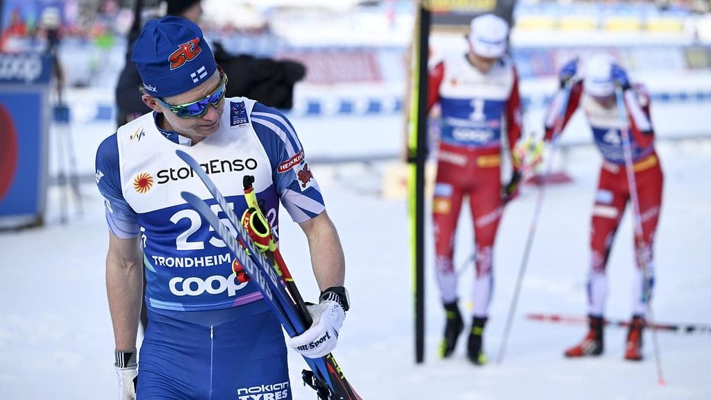 Remi Lindholm sijoittui seitsemänneksi Trondheimin MM-kisojen 50 kilometrillä.