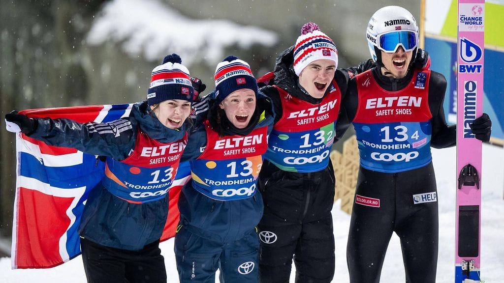 Norjan maajoukkueen kaikkien hyppääjien puvut tutkitaan uudelleen.