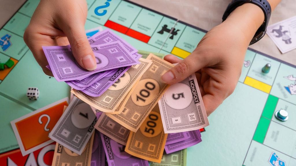 Monopoly-rahaa ei uudessa versiossa tarvita.
