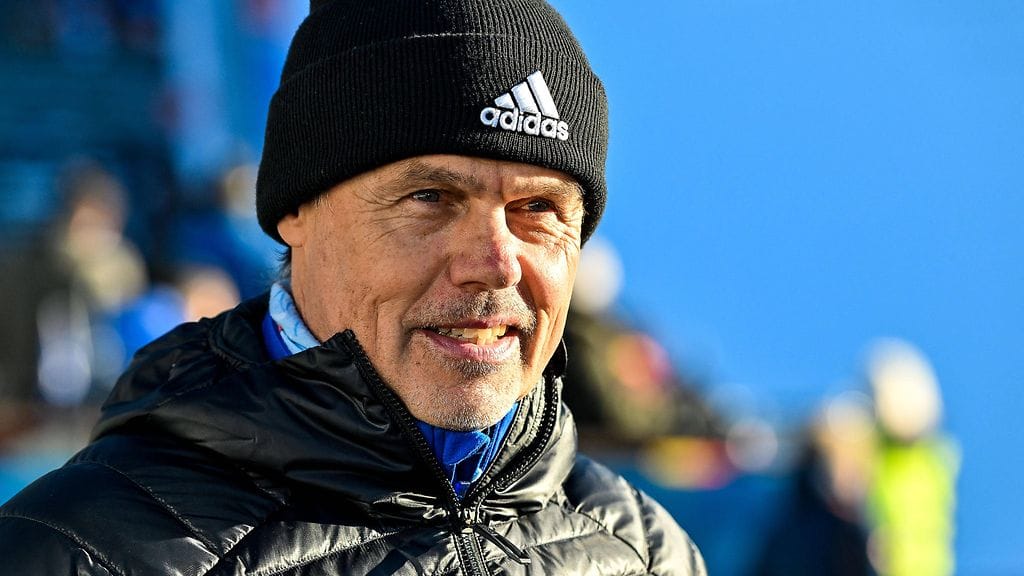 Andreas Bauer Keski-Euroopan mäkiviikolla viime vuodenvaihteessa.