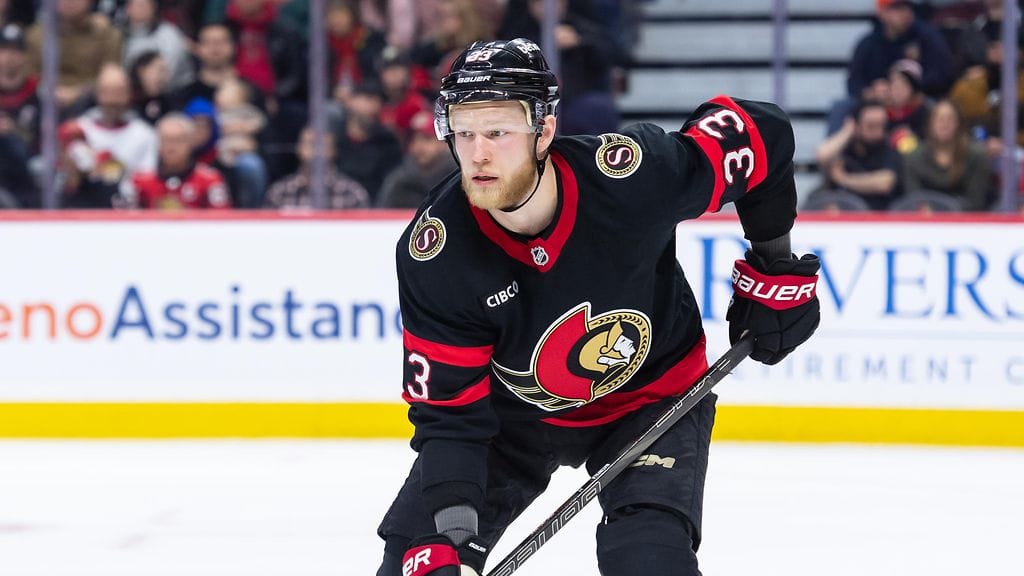 Nikolas Matinpalo sai vihdoin NHL-pistetilinsä auki.