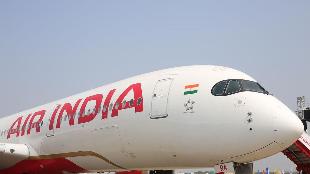 Air Indian kone joutui palaamaan takaisin kentälle tukkeutuneiden pönttöjen vuoksi. Kuvituskuva.