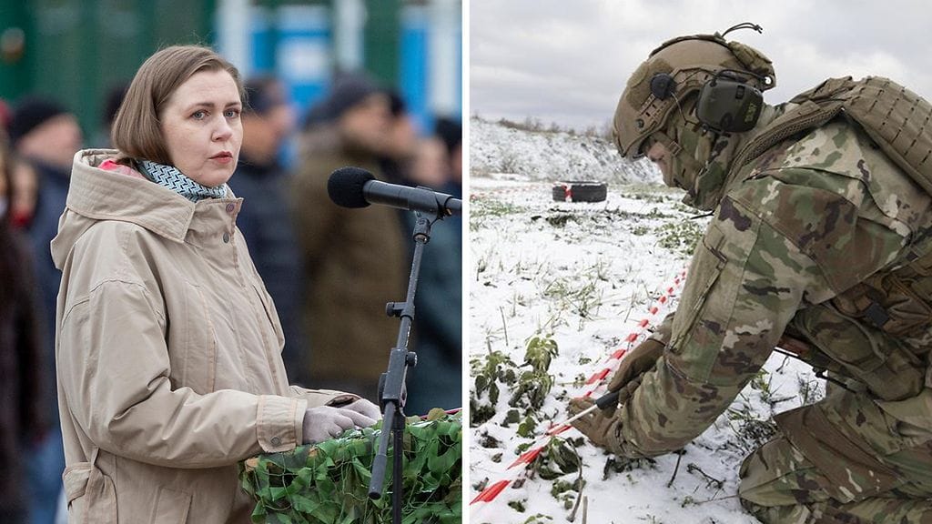 Liettuan puolustusministeri Dovile Šakaliene toivoo myös Suomen vetäytyvän miinakieltosopimuksesta.