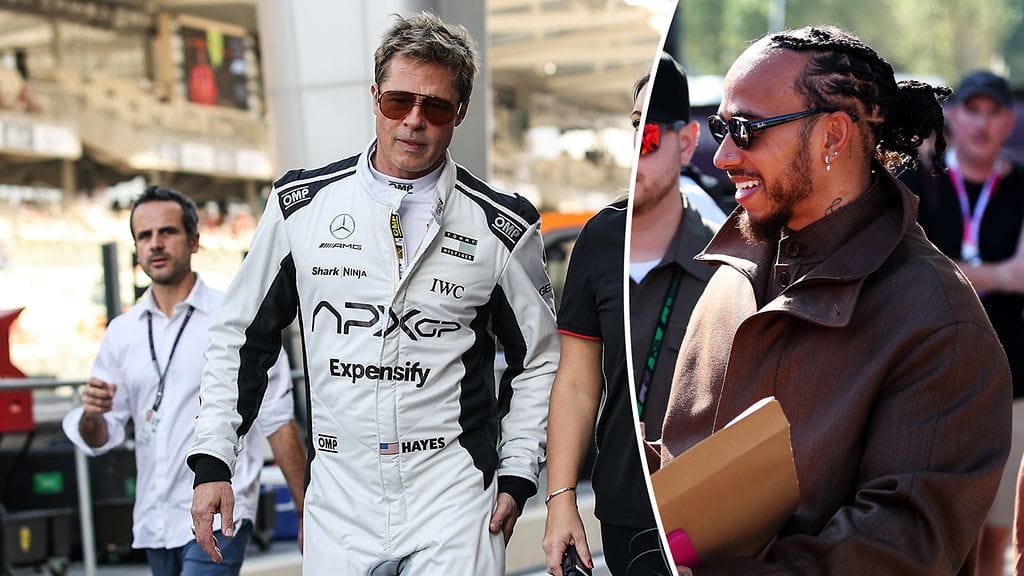 Lewis Hamilton vaikuttui Brad Pittin ajosta F1-elokuvan kuvauksissa.