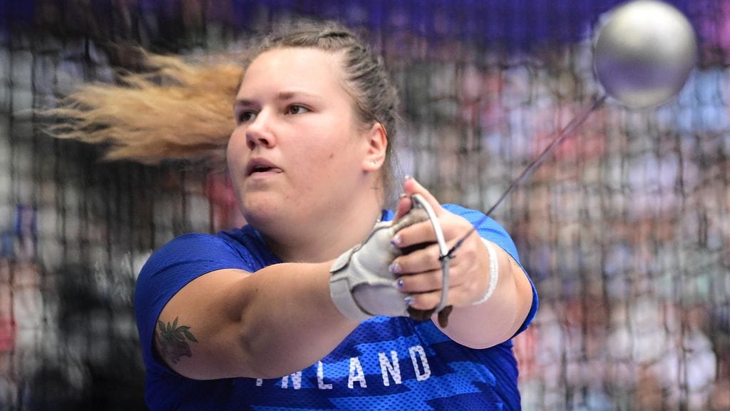 Silja Kosonen on parantanut moukarin Suomen ennätystä keväällä jo kolme kertaa.