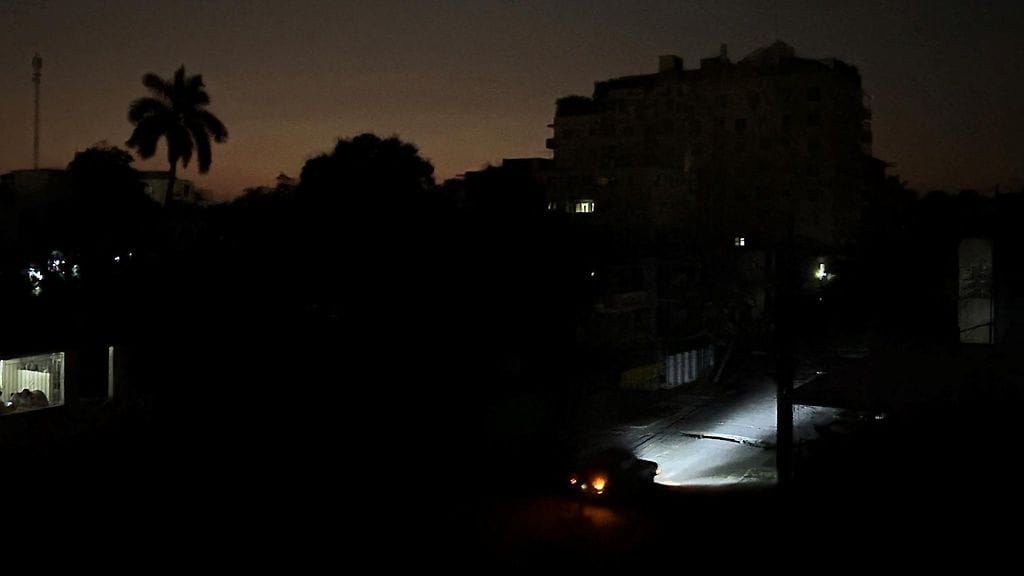 Kuuba sähkökatko 2025 2 LK