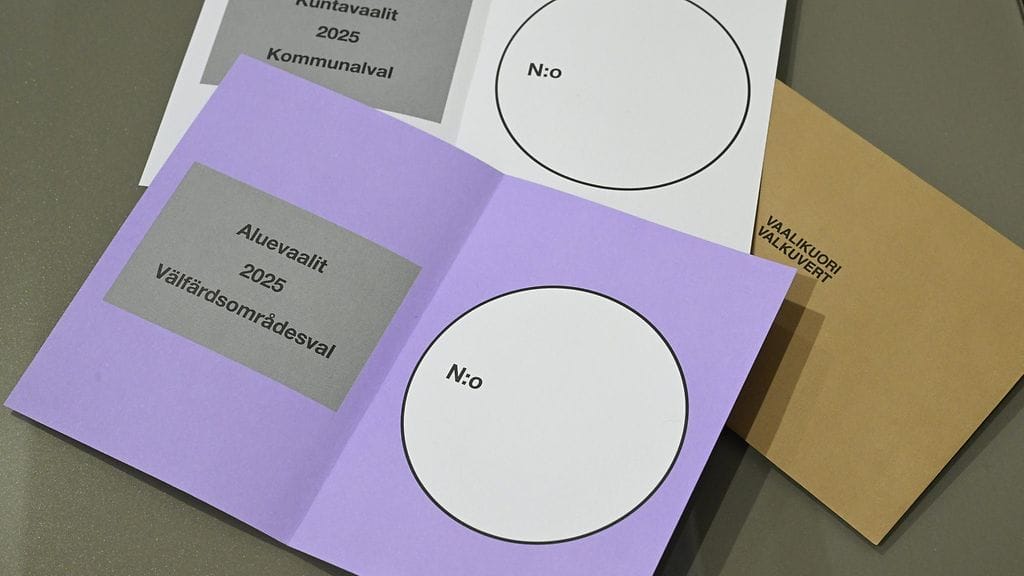 Aluevaalien ääntenlaskennassa Pohjois-Karjalassa tapahtui poikkeuksellisen suuri virhe. Kuvituskuva.