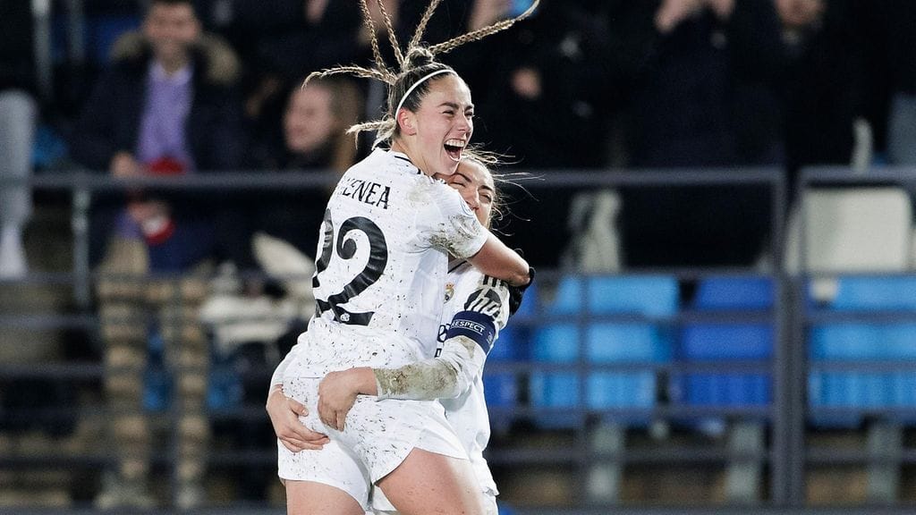 Real Madrid juhli historiallista voittoa Arsenalista naisten Mestarien liigassa.