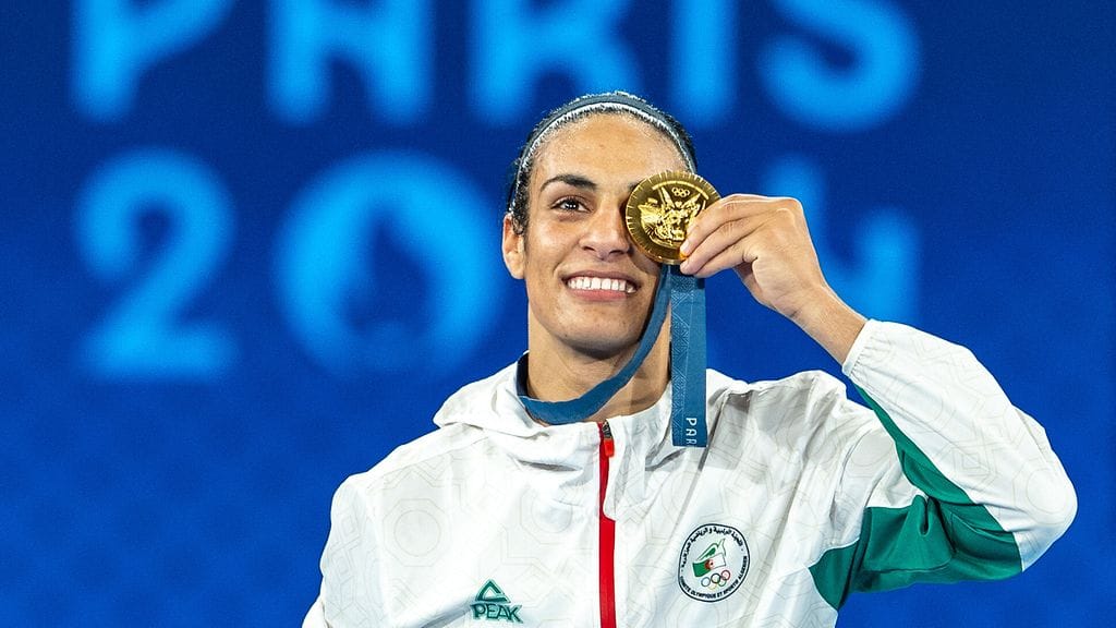 Imane Khelif haluaa voittaa olympiakultaa myös Yhdysvaltain maaperällä.