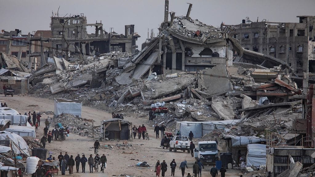 Kuvituskuva. Kuvaa Gazasta maaliskuulta 2025.