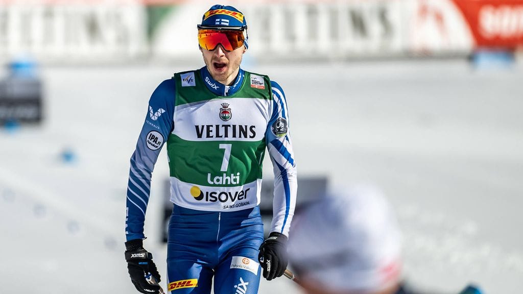 Ilkka Herola ylsi toiseksi Salpausselällä.