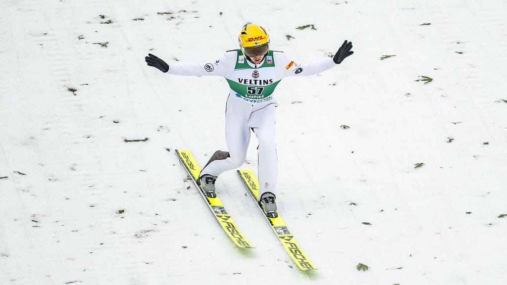 Ilkka Herola oli mäkiosuudella kahdeksas.