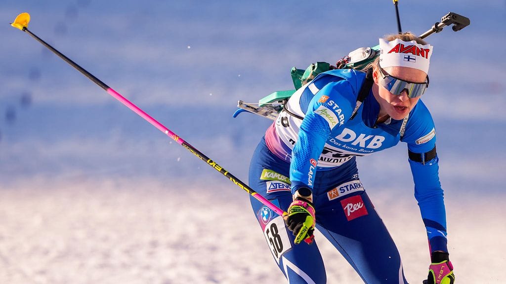 Suvi Minkkinen sivakoi kahdeksanneksi Oslon takaa-ajokilpailussa.