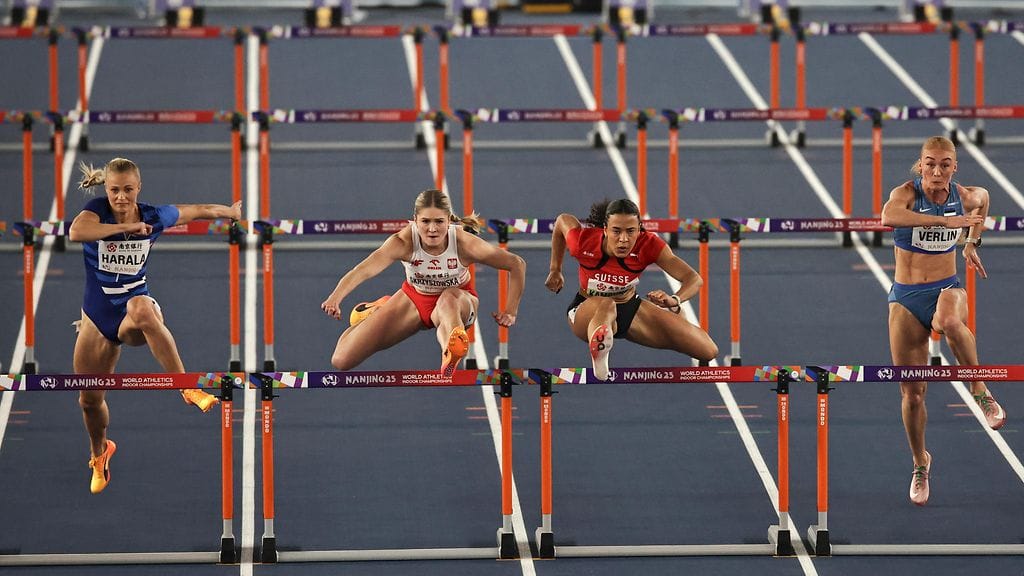 Lotta Harala jäi MM-välierässään viidenneksi.