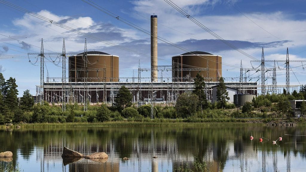 Fortumin Loviisan ydinvoimalaitos.