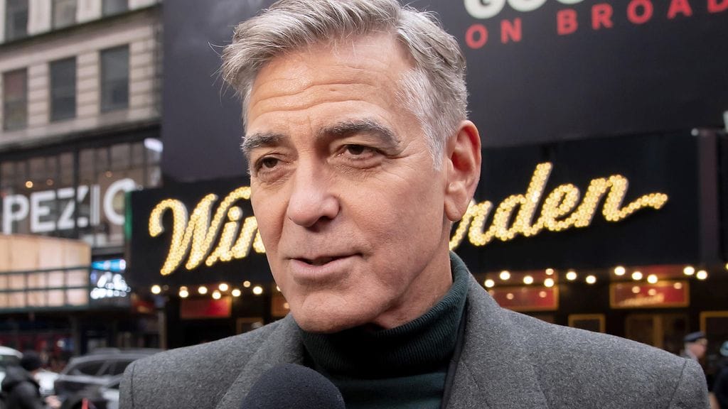 George Clooney tähdittää parhaillaan näytelmää Broadwaylla