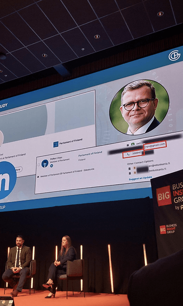 Petteri Orpon some hakkeroitiin hetkessä auki