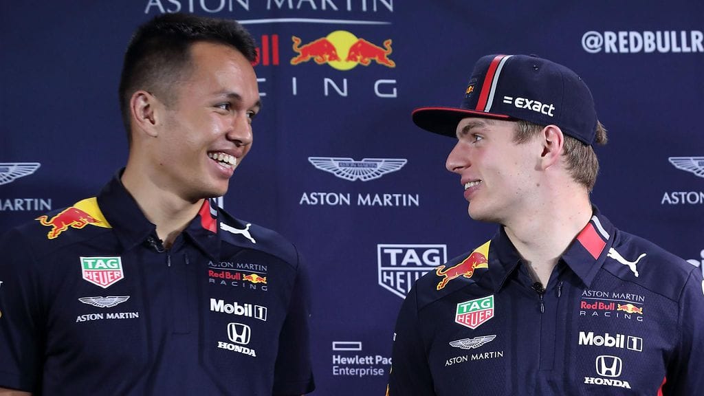 Alex Albon & Max Verstappen