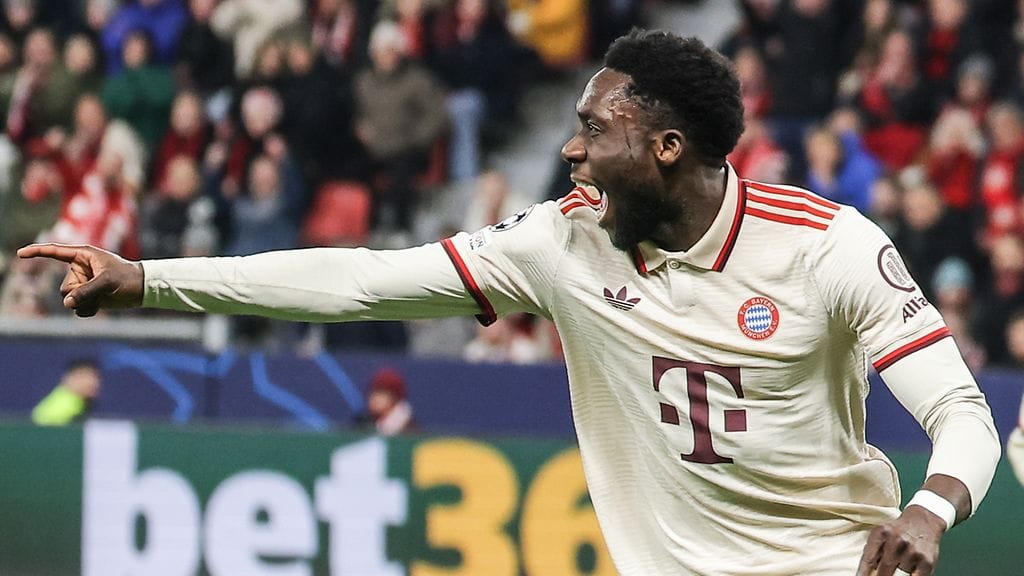 Alphonso Daviesin kausi on ohi polven ristisidevamman takia, kertoo Bild.