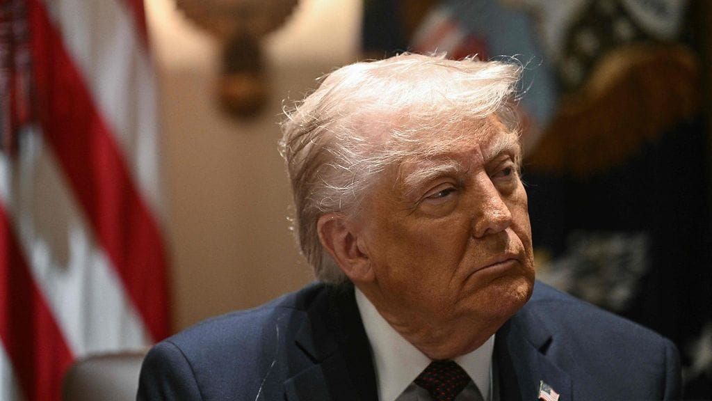 Yhdysvaltojen presidentti Donald Trump 24. maaliskuuta.