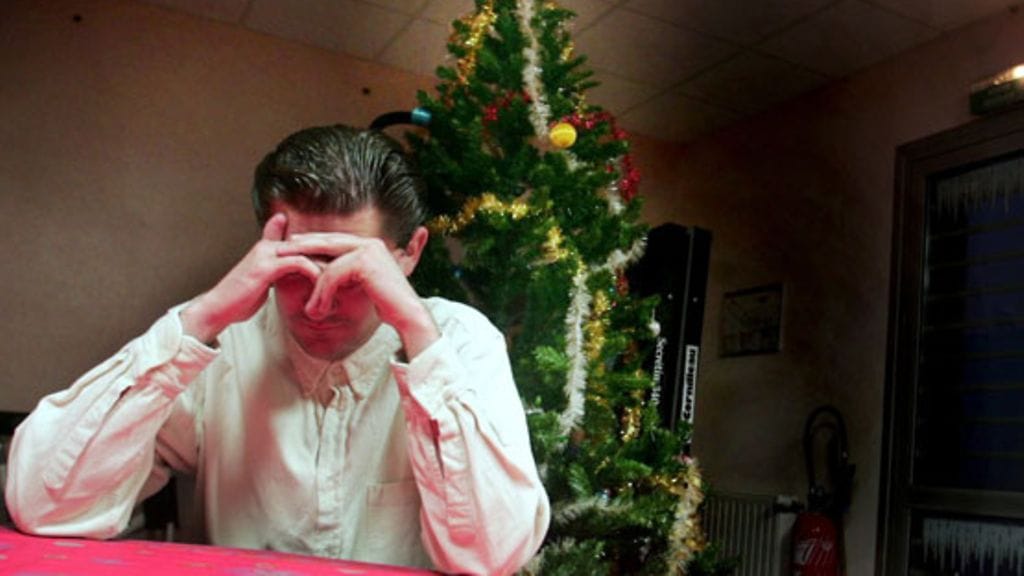 Joulu ei ole kaikille iloinen perhejuhla. Kuvituskuva.