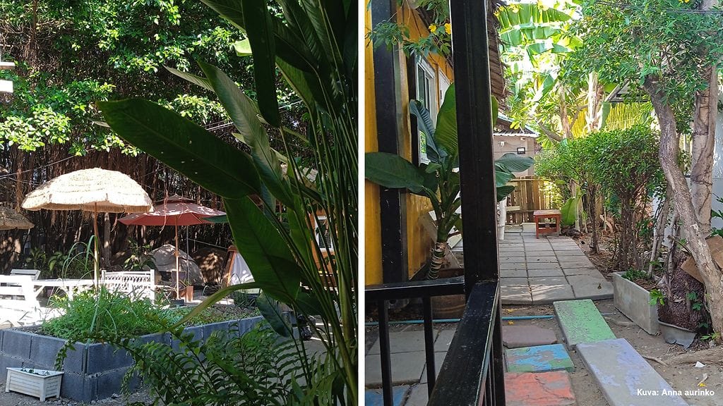 Annan majoitus Bangkokissa säästyi maanjäristykseltä.