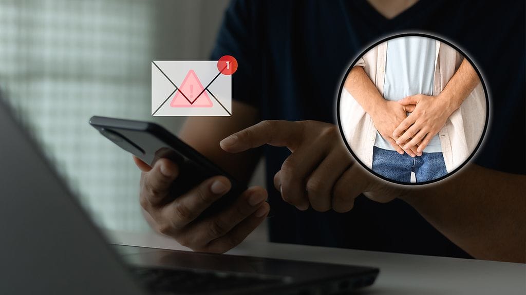 Huijausviestissä voi lukea vaikkapa, että: "Sano hyvästit eturauhasen kivuille ja epämukavuudelle tämän luonnollisen ratkaisun avulla."