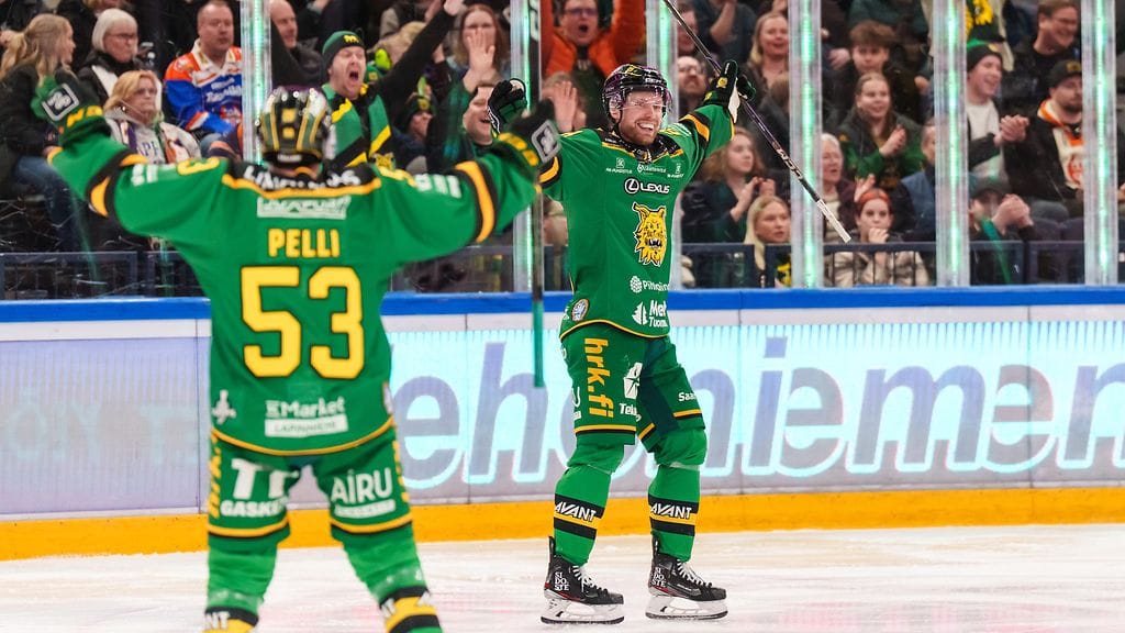 John Nyberg ja Arttu Pelli muodostivat vahvan pakkiparin Ilveksessä.