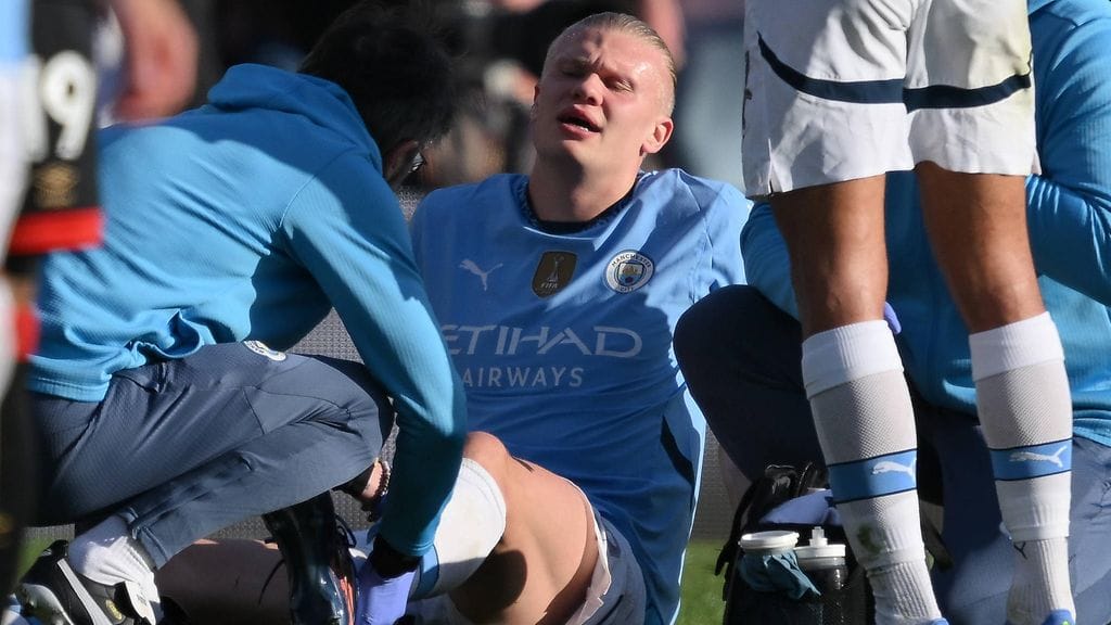 Erling Haalandin nilkkavamma pitää tähtihyökkääjän sivussa viidestä seitsemään viikkoon.